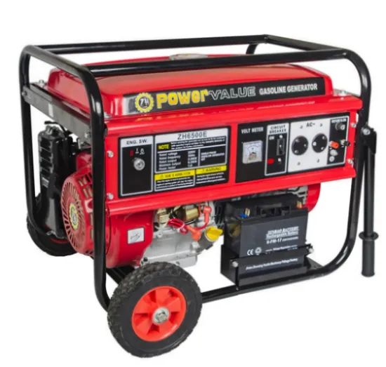 Power Value Portable Electric Start 5kw 5kVA Gasoline Generator